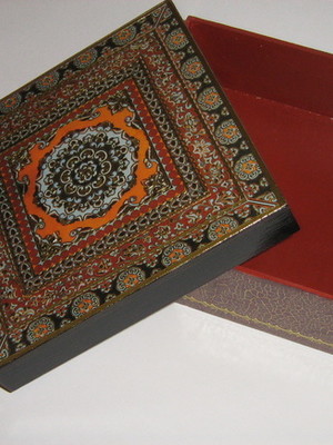 Caixa mandala rosácea