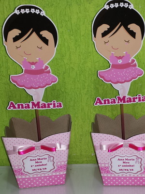 Cachepot personalizados bailarina