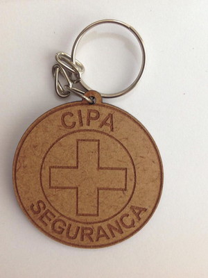 Kit chaveiro profissões- cipa mdf