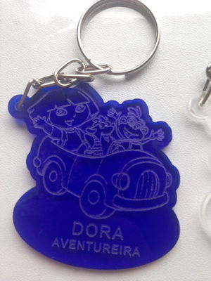 Kit chaveiro modelo dora aventureira 2