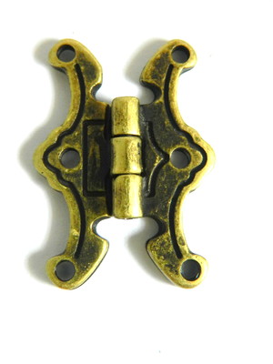 Dobradiça ouro velho kit com 6 peças