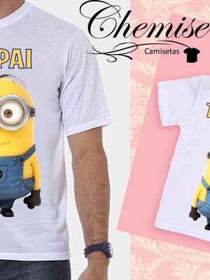 Pai e filha minons