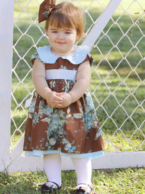 Vestido bordado - infantil