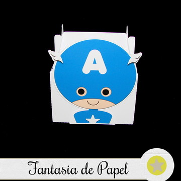 Caixa capitão américa