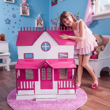 Casa de Bonecas Escala Barbie Modelo Stefannie Eco – Darama – Loja