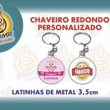 Chaveiro personalizado lembrancinha