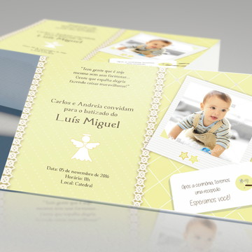 Convite batizado