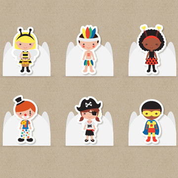 Forminha Carnaval Fantasias