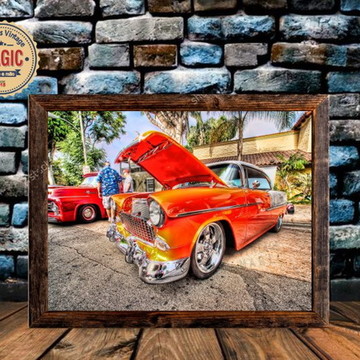 Quadro Carro Antigo Decoração Vintage
