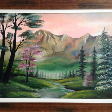 Quadro Paisagem - Pintura em tela