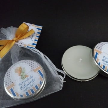 Latinha vela perfumada plus
