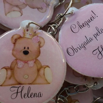 Chaveiro personalizado artesanal