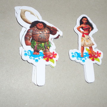 Aplique com aba moana ou escolha o tema