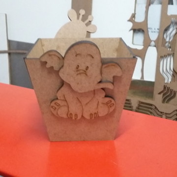 Kit com 20 cachepot safari com 2 bichos cada.