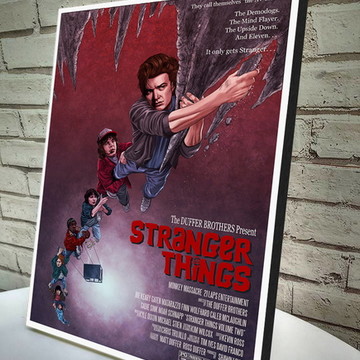 Quadro decorativo A4 STRANGER THINGS - Will Byers