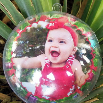 Bola De Natal - Acrílico Personalizada 37 Unidades