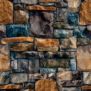 Papel Parede Muro Tijolos de Pedras Rústicas Brancas Vinil
