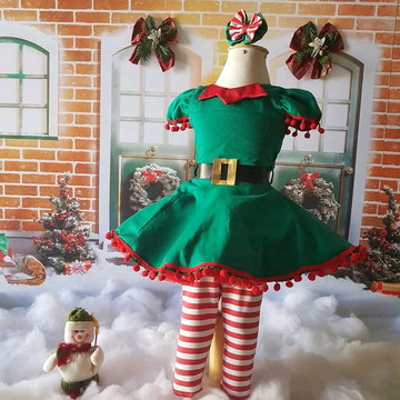 Conjunto de acessórios para duendes de Natal | Roupa de duende de  Natal,Acessórios de duendes de Natal, roupas para meninas e crianças Maijia