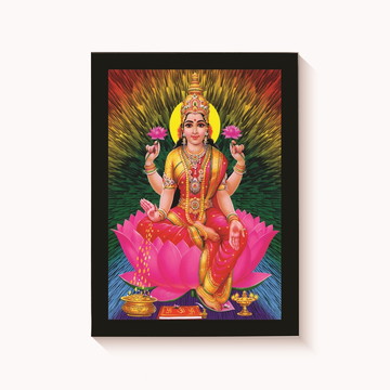 Quadro Decorativo Lakshmi 2 Moldura 30x20cm
