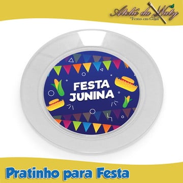 Pratinho para festas - festa junina