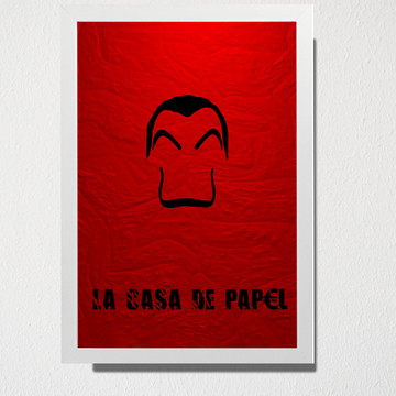 Quadro A5 La casa de papel