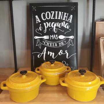 Quadro Cozinha Pequena Lindo Lançamento - Ideal para decorar