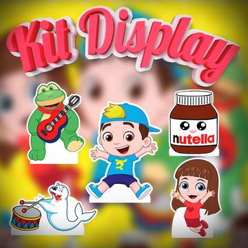 Kit display toten de mesa mdf luccas neto netoland