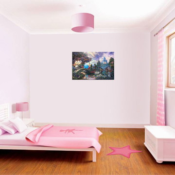 Quadros Decorativos para Decoração de Quarto Cinderela 0007