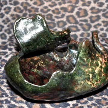 Concha casulo em cerâmica