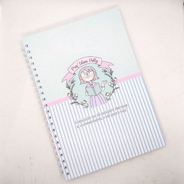 Caderno universitário personalizado a4