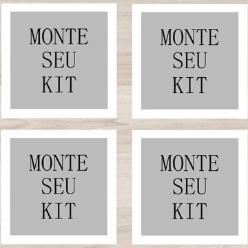 4 Quadros Decorativos Personalizados com Moldura