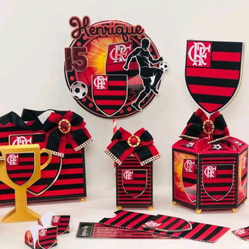 Kit Festa Completa Futebol Flamengo Decoração Aniversário - Carrefour