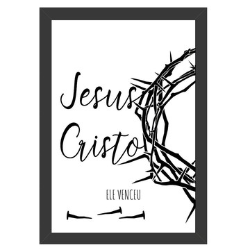 QUADRO DECORATIVO JESUS CRISTO
