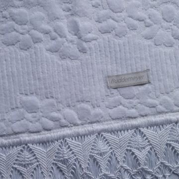 Toalha lavabo buddemeyer com macramê