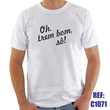 Camiseta Êta Trem Bão Frase Mineira Gíria Baby Look