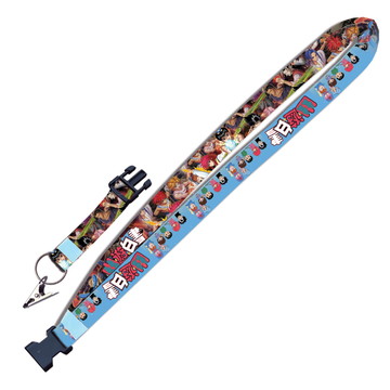 Cordão yu yu hakusho c0439p com fecho bolsa e jacaré