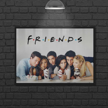 Quadro Série Friends Personagens