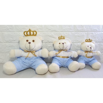 Trio de Urso Para Nicho - Decoração Quarto Bebe -NitaBay