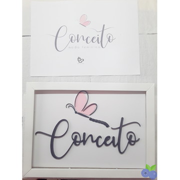 Quadro Personalizado - Logo exclusiva