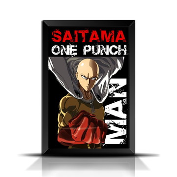 Quadro Poster Anime One Putch Man Saitama - GA130
