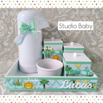 Kit higiene bebê safari