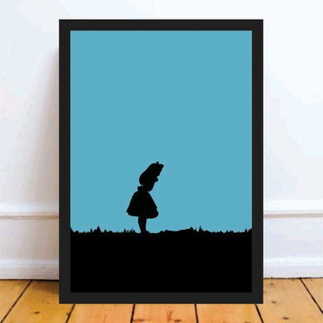 Quadro Alice no Pais das Maravilhas - com moldura