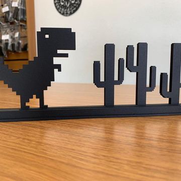 Dinossauro do Google Chrome - Loja dos Emblemas
