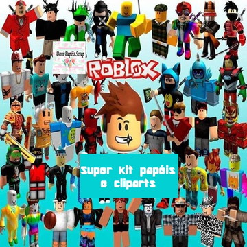 Kit Digital Clipart Png Y Papeles Roblox