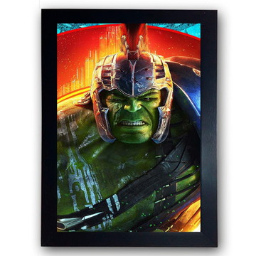 Quadro Poster Hulk homem de ferro Heróis Decoração Cod 98