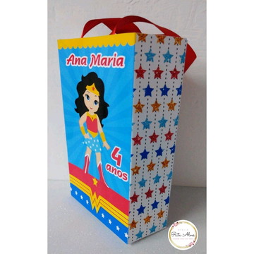 Sacolinha mulher maravilha