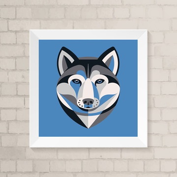 QUADRO DECORATIVO CACHORRO