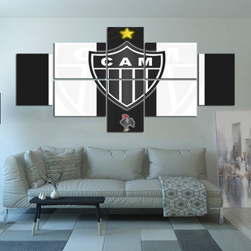 Quadro Mosaico Atlético Mineiro 8 PARTES