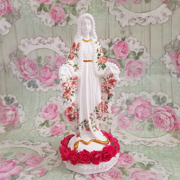 Nossa Senhora das Graças 21 cm floral