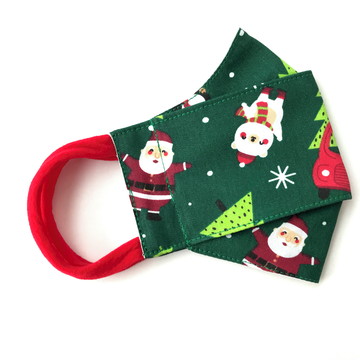 Máscara 3D - Tamanho M - Natal Pinguim e Ursinho